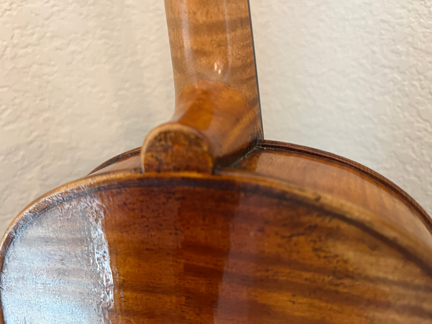 Flamed Hermann Geipel violin full size Strad copy 1935