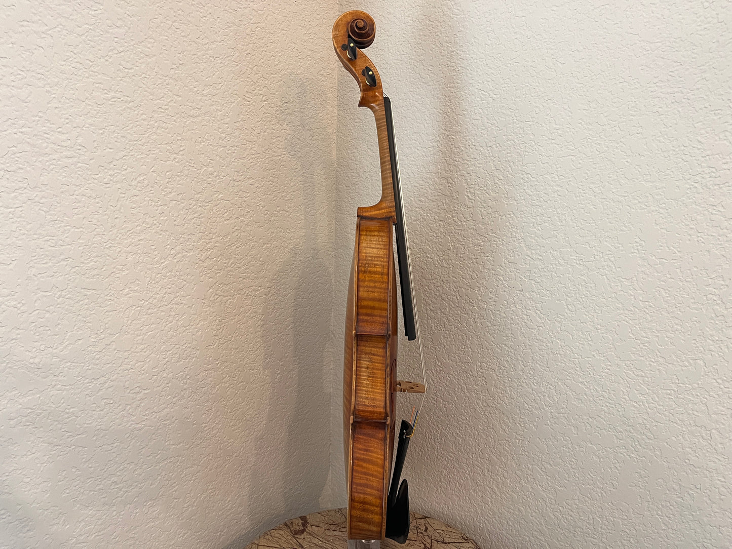 Flamed Hermann Geipel violin full size Strad copy 1935