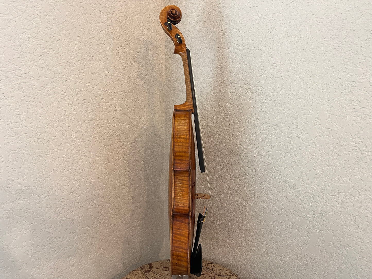 Flamed Hermann Geipel violin full size Strad copy 1935