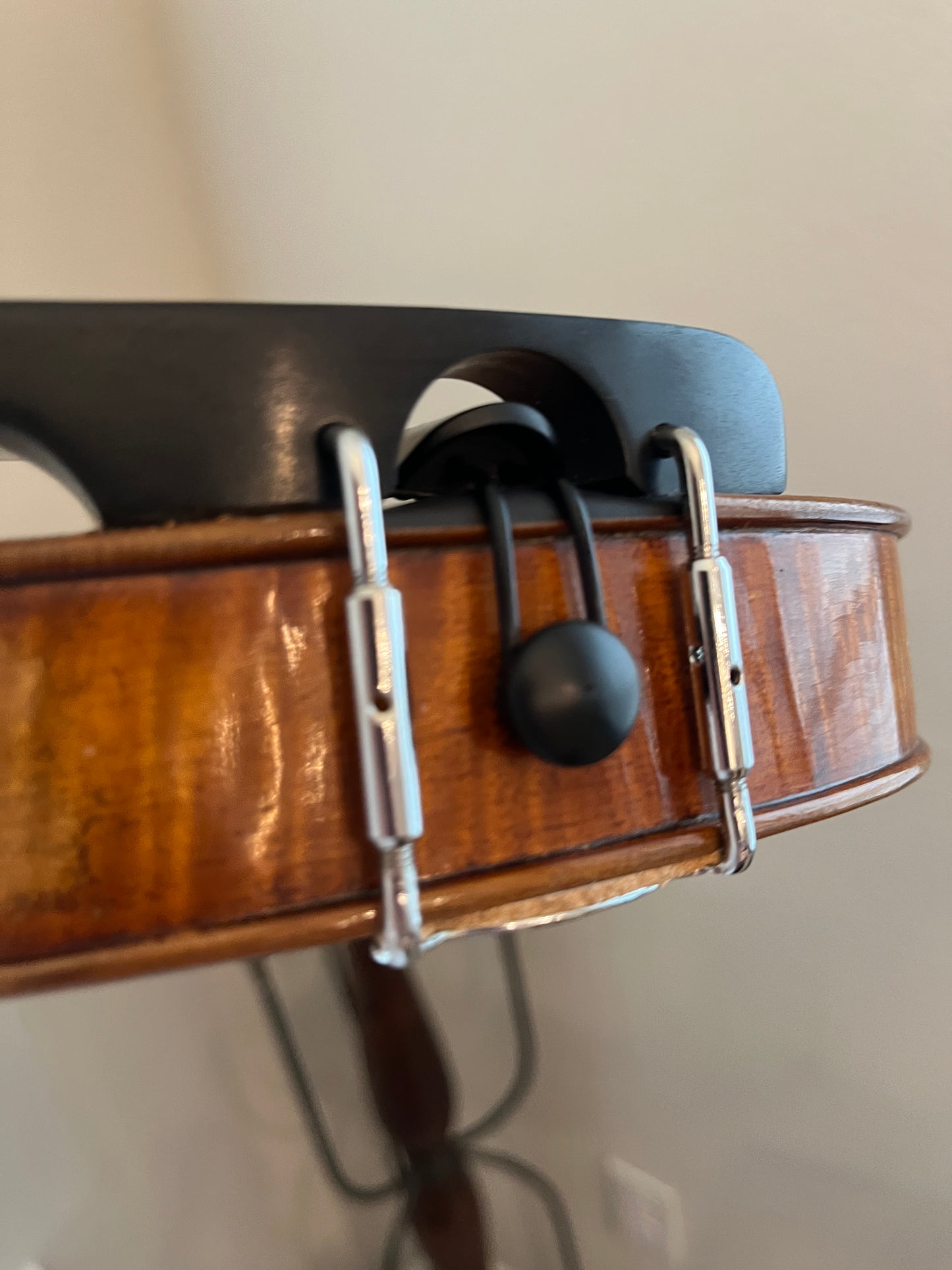 Flamed Hermann Geipel violin full size Strad copy 1935