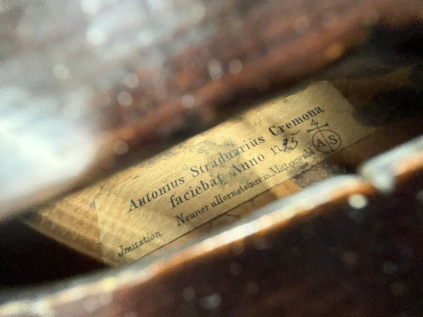 Flamed Advanced violin 'Neuner u Hornsteiner' Neuner & Hornsteiner Full size Antonius Straduarius violin / fiddle (compare to $6-$7k online)