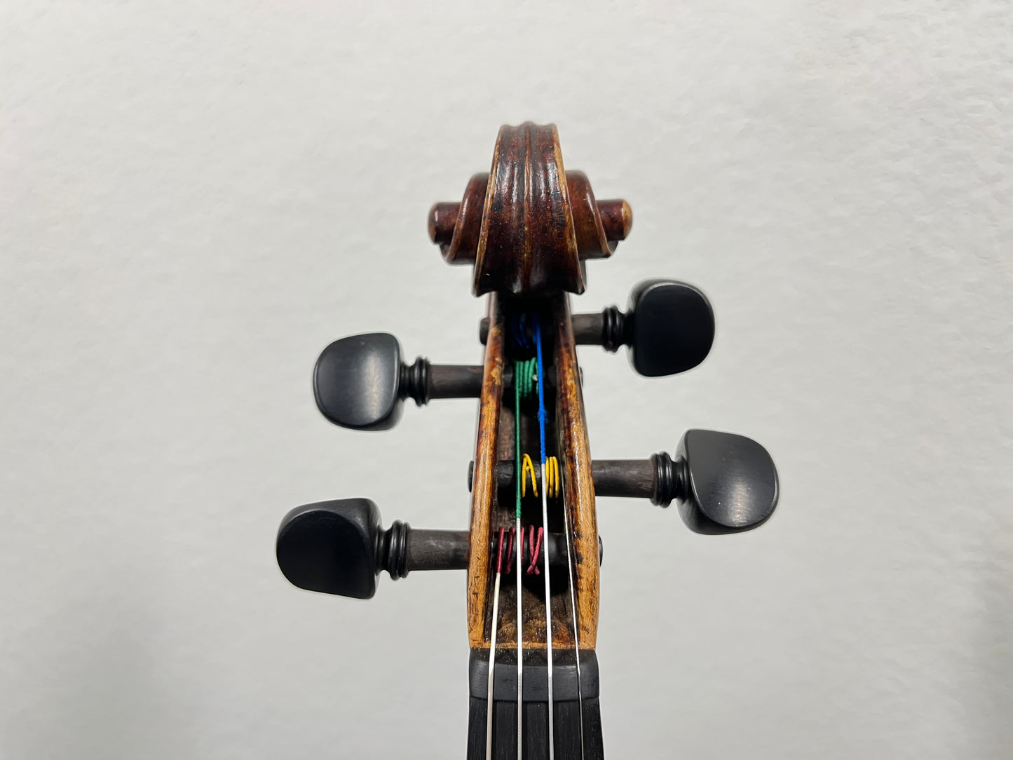 American made Historic J. A. Wesco 1901 - Oil Varnished full size violin, flamed Advanced and Above