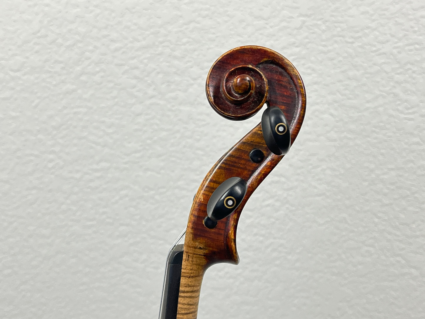 American made Historic J. A. Wesco 1901 - Oil Varnished full size violin, flamed Advanced and Above