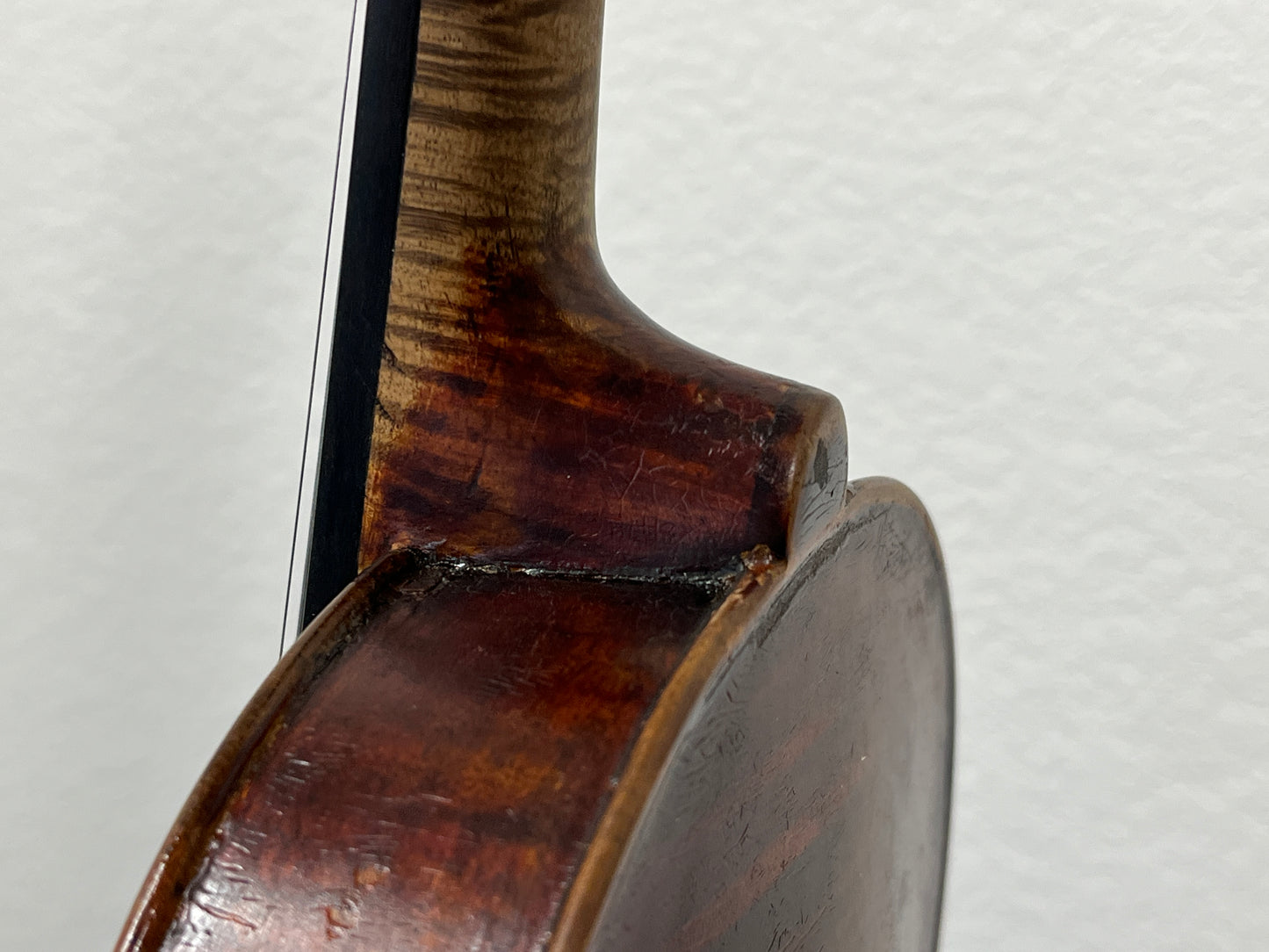 American made Historic J. A. Wesco 1901 - Oil Varnished full size violin, flamed Advanced and Above