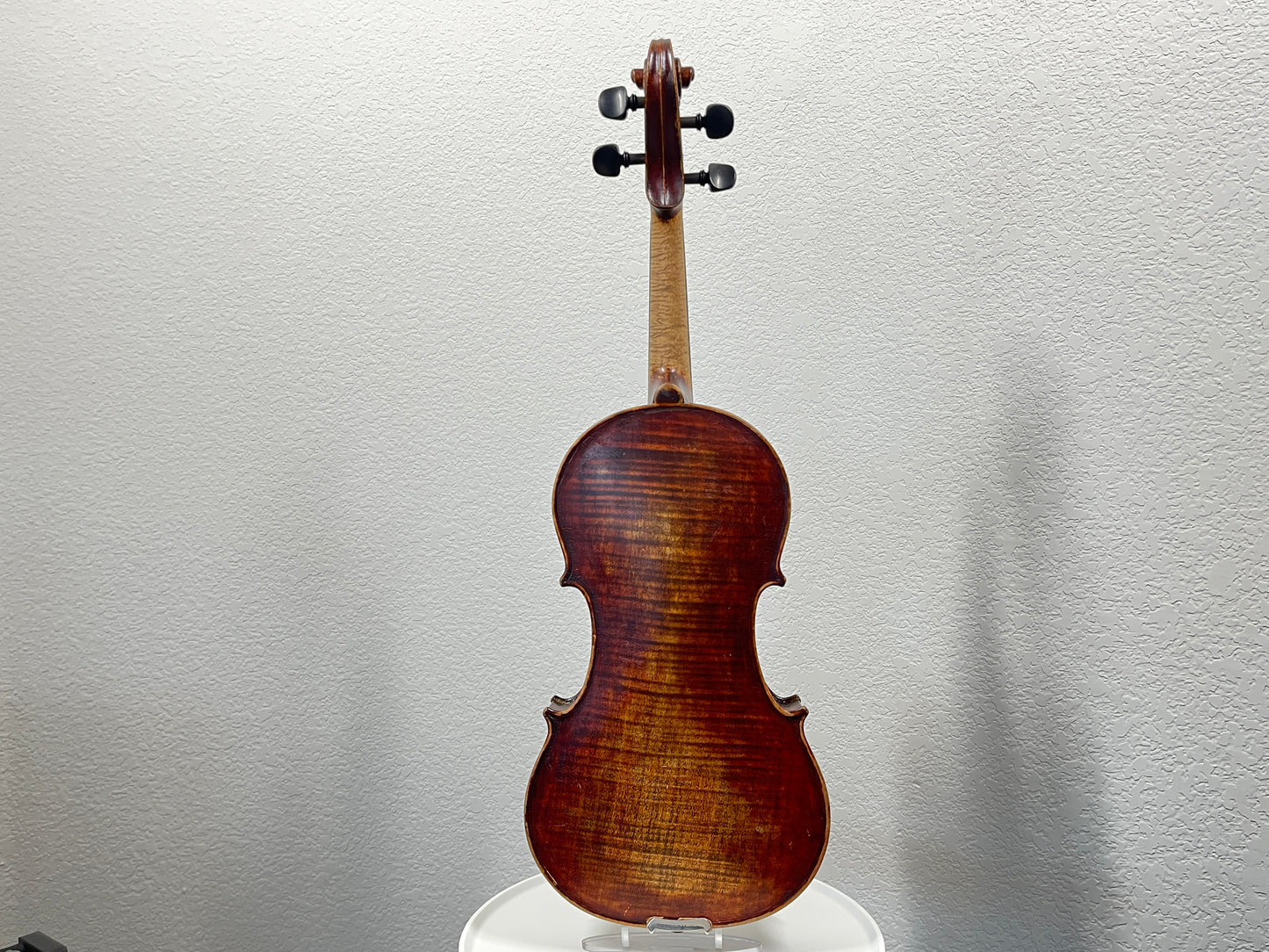 American made Historic J. A. Wesco 1901 - Oil Varnished full size violin, flamed Advanced and Above