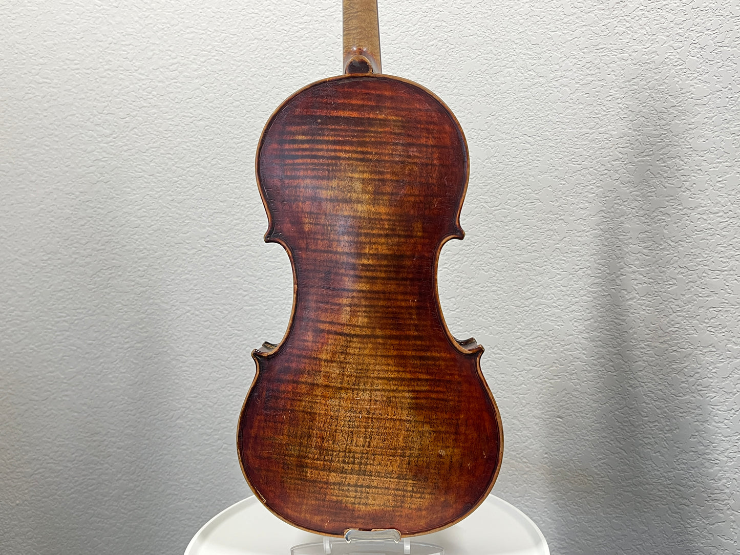 American made Historic J. A. Wesco 1901 - Oil Varnished full size violin, flamed Advanced and Above