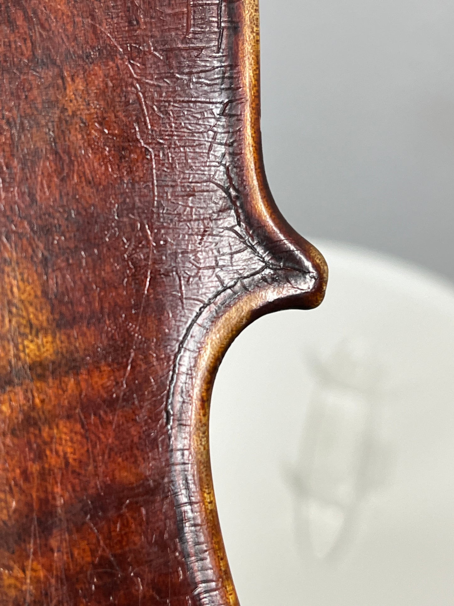 American made Historic J. A. Wesco 1901 - Oil Varnished full size violin, flamed Advanced and Above