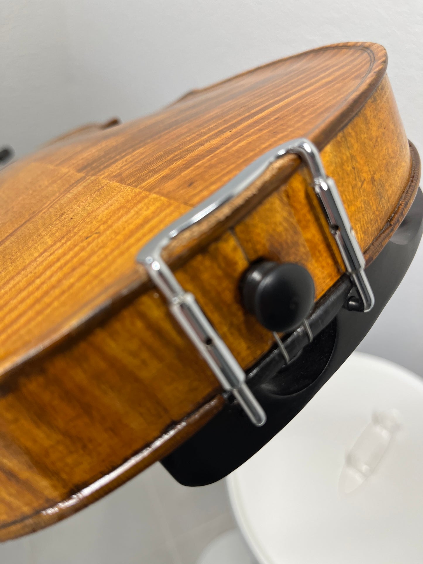 Hopf Stamped Fiddle c. 1890 'Repaired and Developed by A. W. Van Dorston 1908'