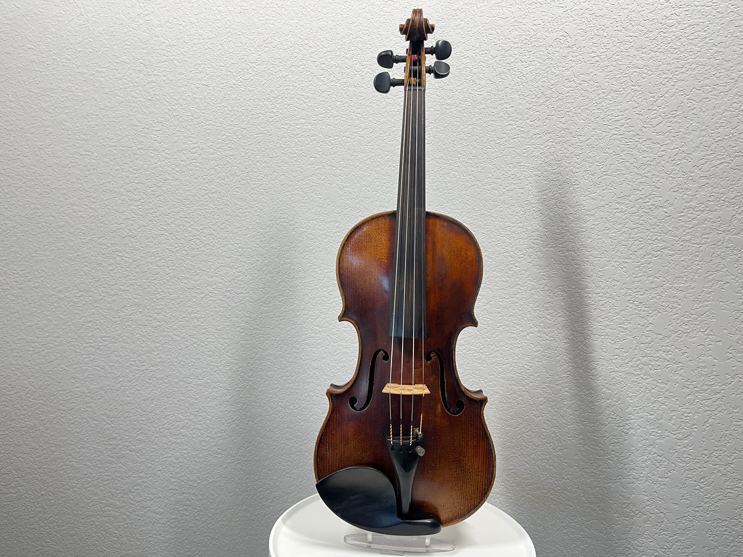 Dark flamed Anonymous Antonius Stradivarius Cremonensis Faciebat anno 1730 copy +AS c. 1900 full size 4/4