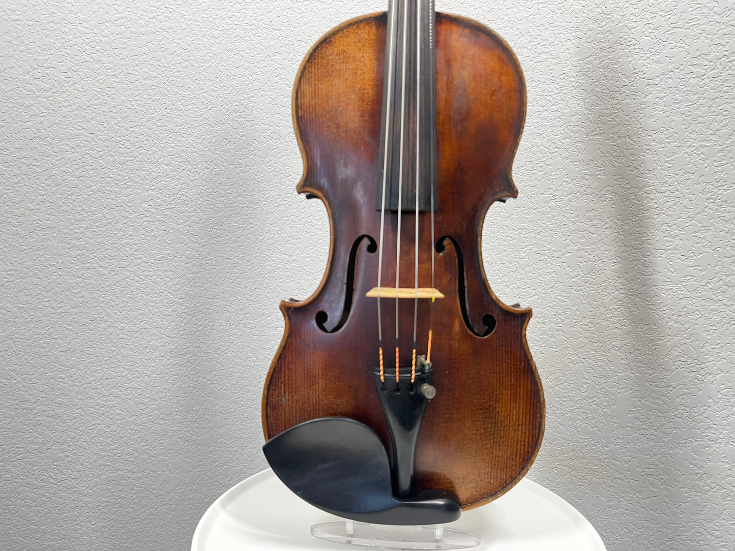 Dark flamed Anonymous Antonius Stradivarius Cremonensis Faciebat anno 1730 copy +AS c. 1900 full size 4/4