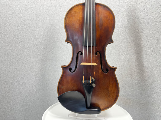 Dark flamed Anonymous Antonius Stradivarius Cremonensis Faciebat anno 1730 copy +AS c. 1900 full size 4/4