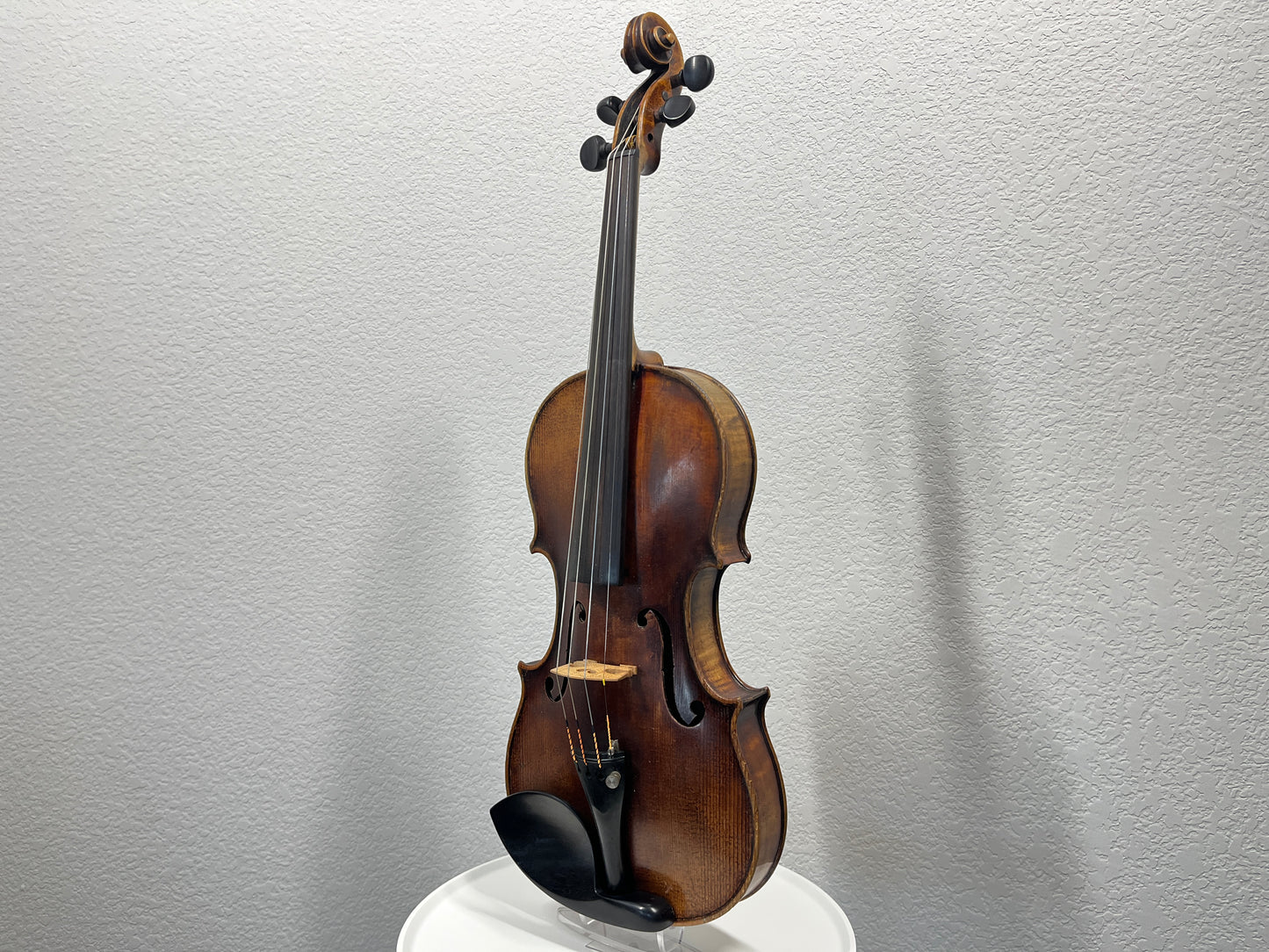 Dark flamed Anonymous Antonius Stradivarius Cremonensis Faciebat anno 1730 copy +AS c. 1900 full size 4/4