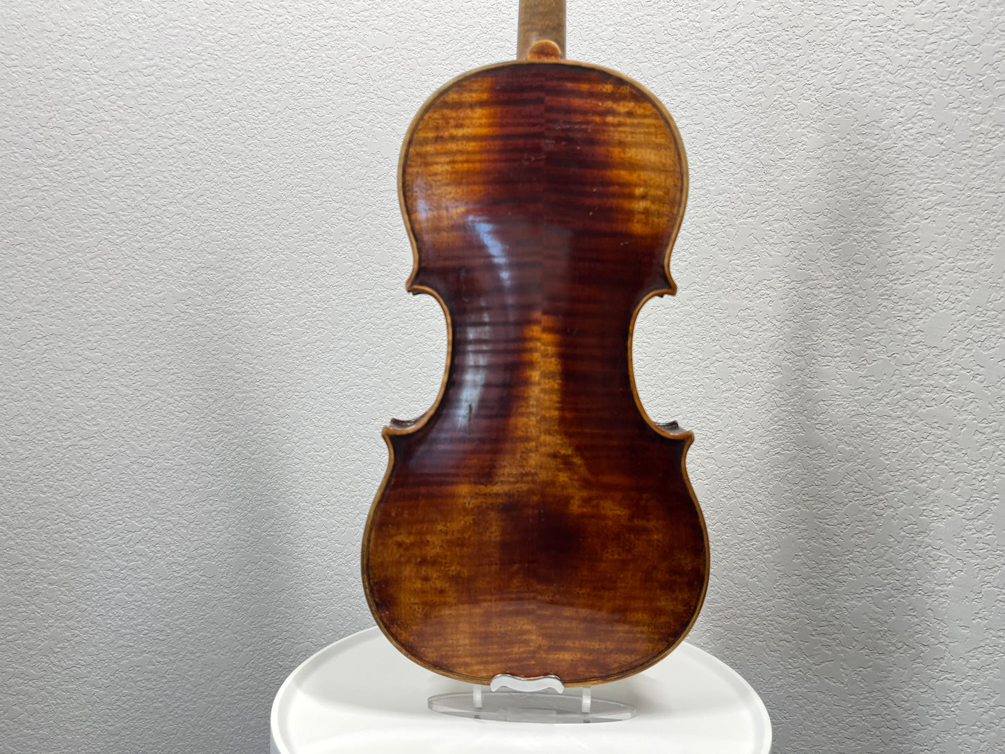 Dark flamed Anonymous Antonius Stradivarius Cremonensis Faciebat anno 1730 copy +AS c. 1900 full size 4/4