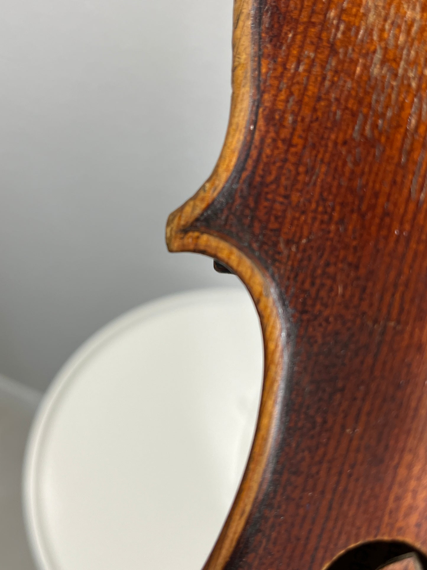 Dark flamed Anonymous Antonius Stradivarius Cremonensis Faciebat anno 1730 copy +AS c. 1900 full size 4/4