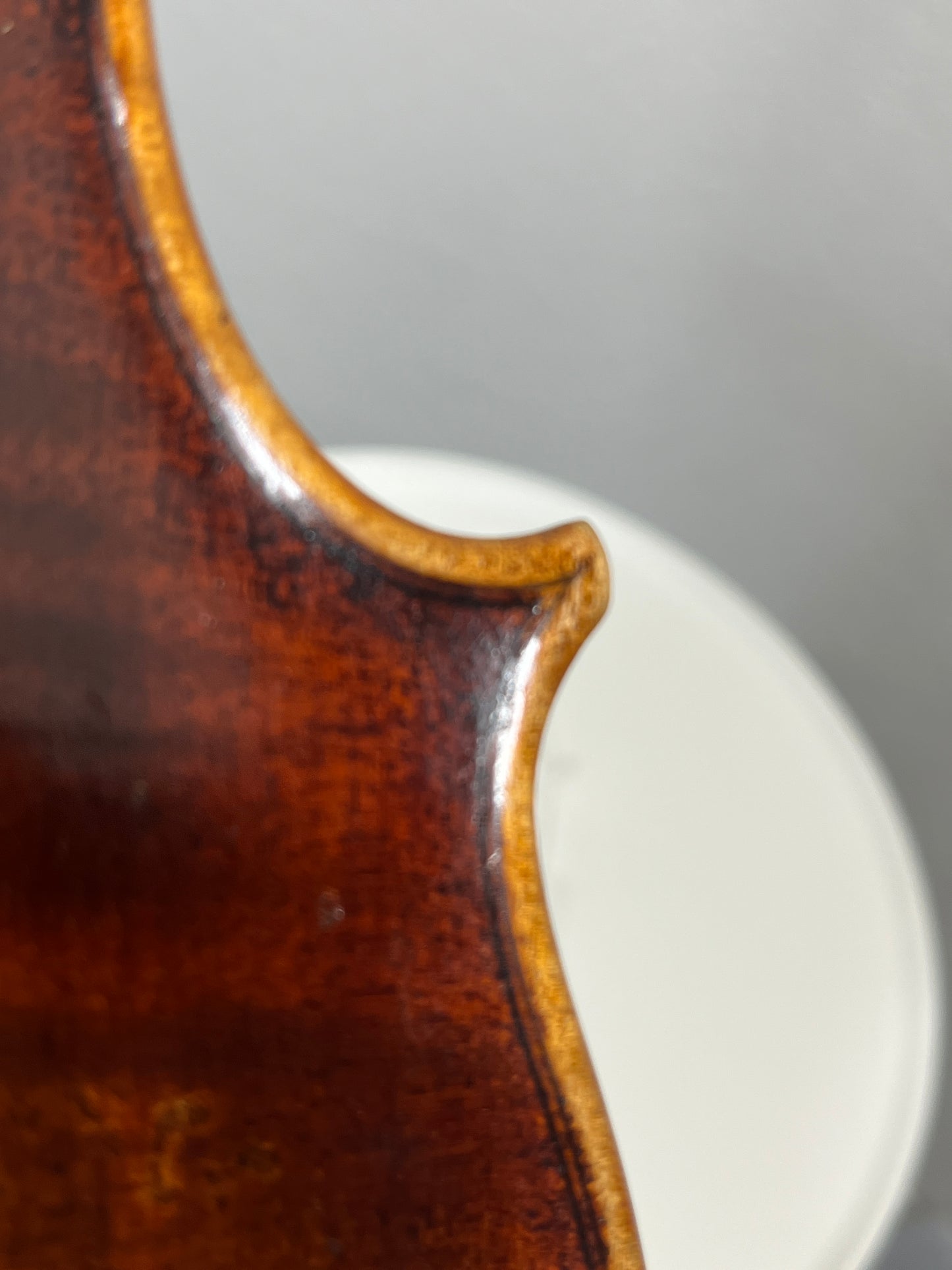 Dark flamed Anonymous Antonius Stradivarius Cremonensis Faciebat anno 1730 copy +AS c. 1900 full size 4/4