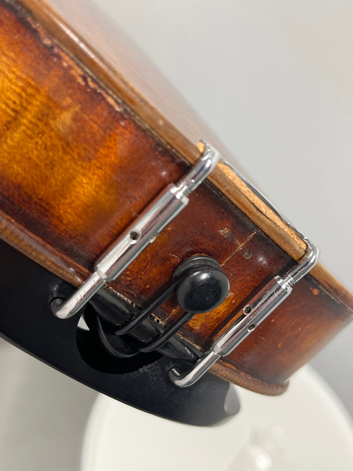 Dark flamed Anonymous Antonius Stradivarius Cremonensis Faciebat anno 1730 copy +AS c. 1900 full size 4/4