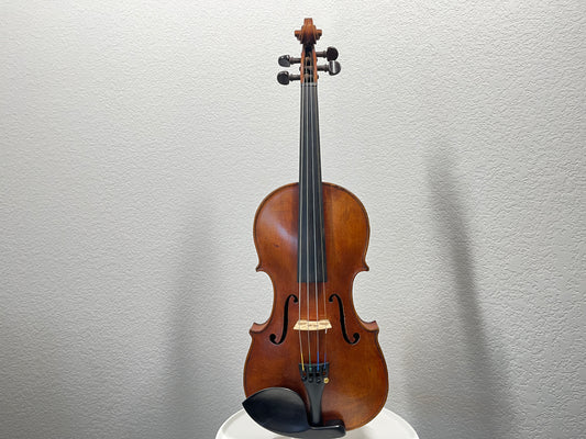 Samuel R Parker Violin 1921 Plymouth Ohio maker violin