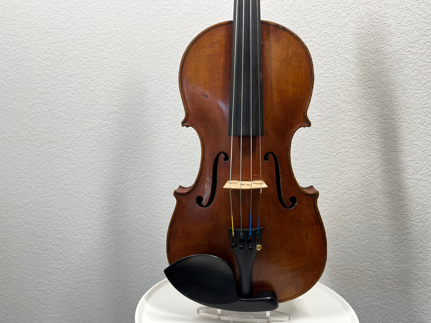 Samuel R Parker Violin 1921 Plymouth Ohio maker violin