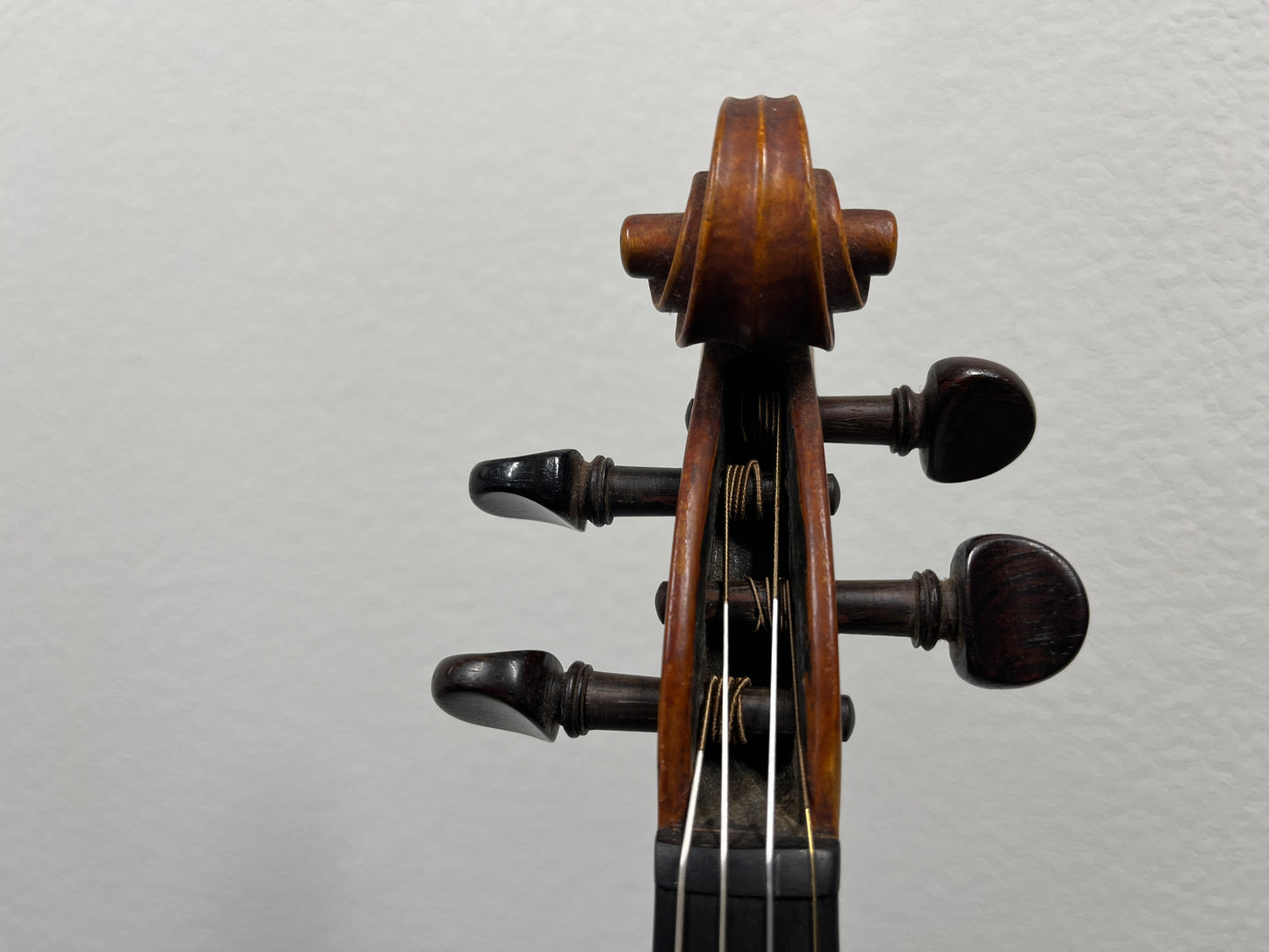 Samuel R Parker Violin 1921 Plymouth Ohio maker violin