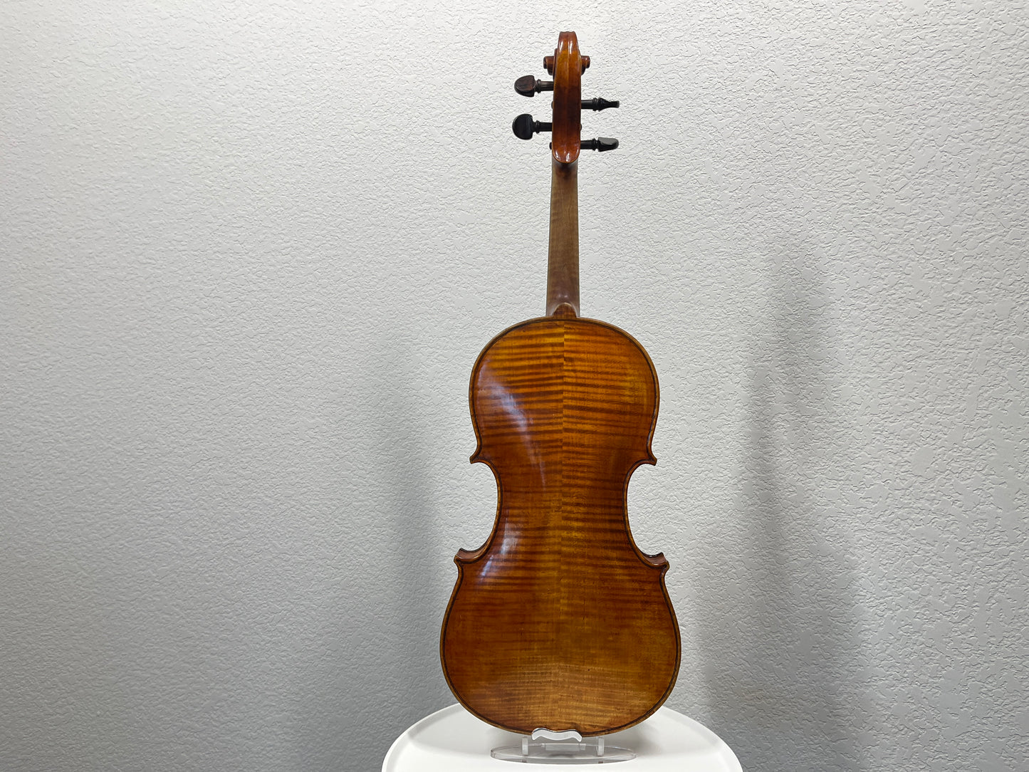 Samuel R Parker Violin 1921 Plymouth Ohio maker violin