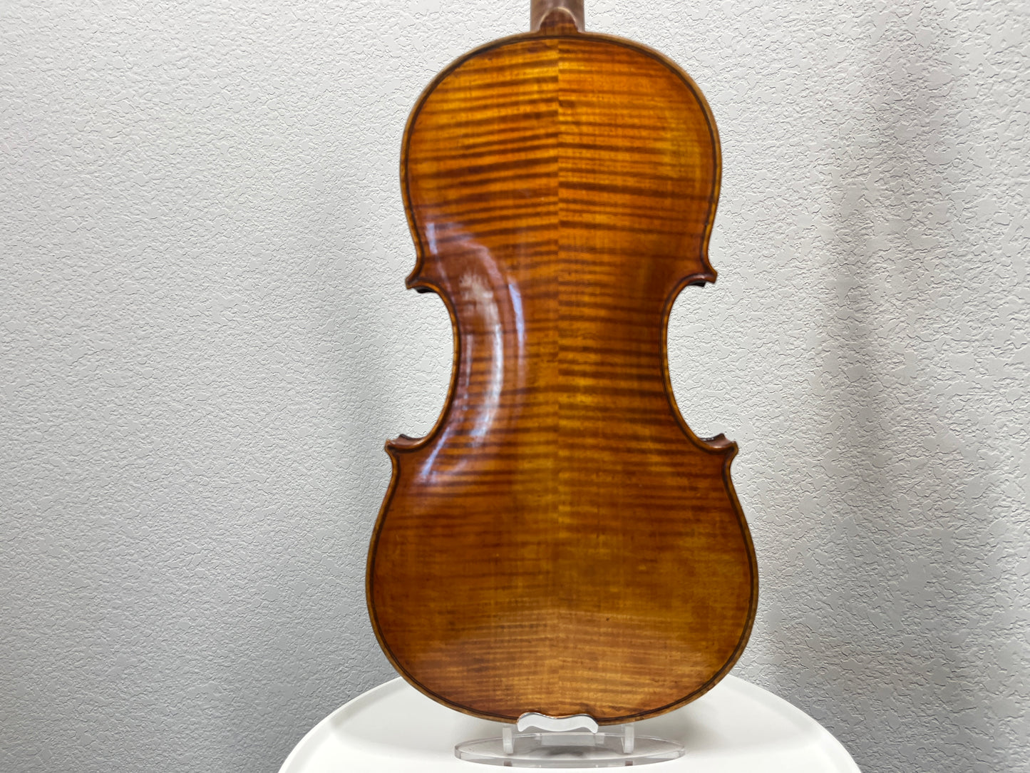Samuel R Parker Violin 1921 Plymouth Ohio maker violin