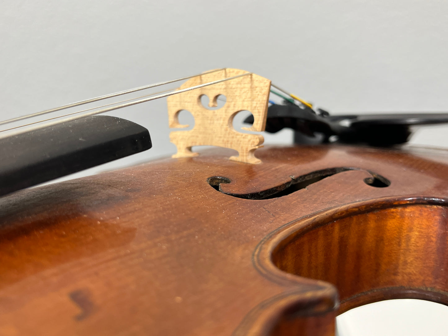 Samuel R Parker Violin 1921 Plymouth Ohio maker violin