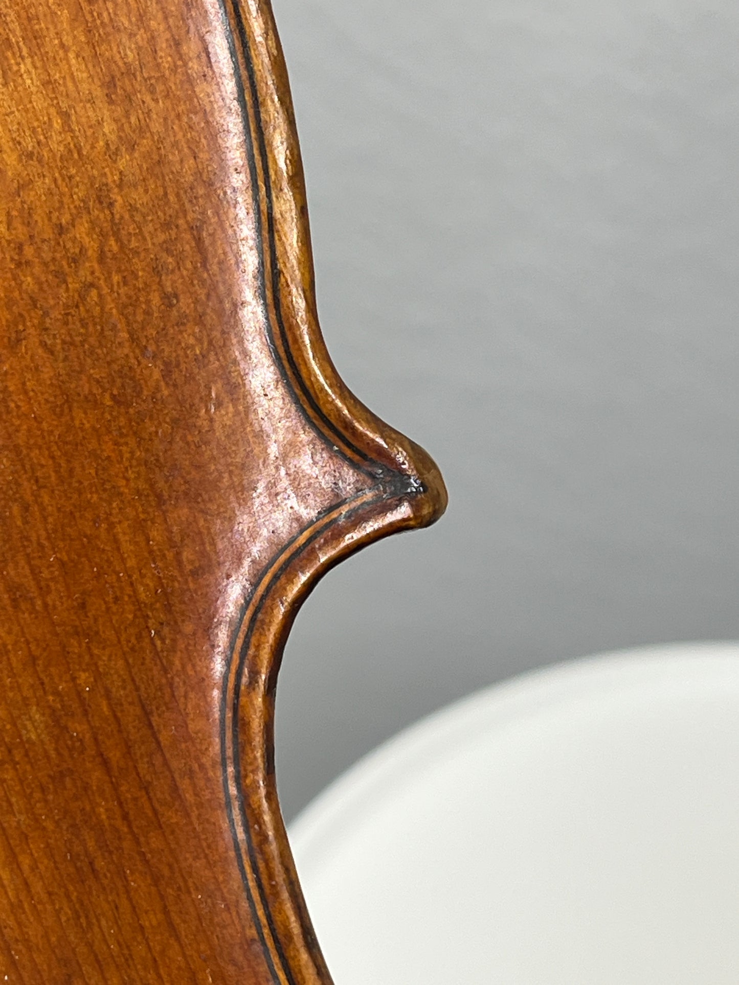 Samuel R Parker Violin 1921 Plymouth Ohio maker violin