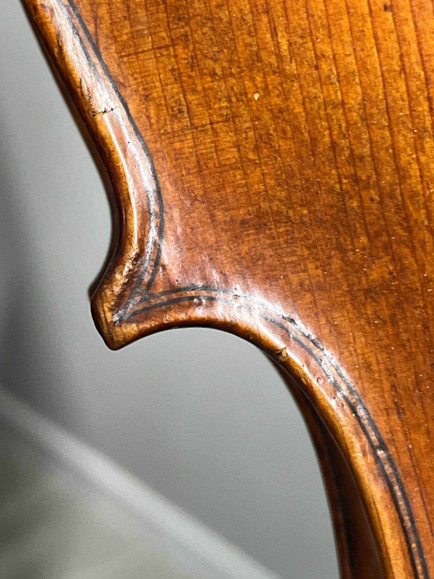 Samuel R Parker Violin 1921 Plymouth Ohio maker violin