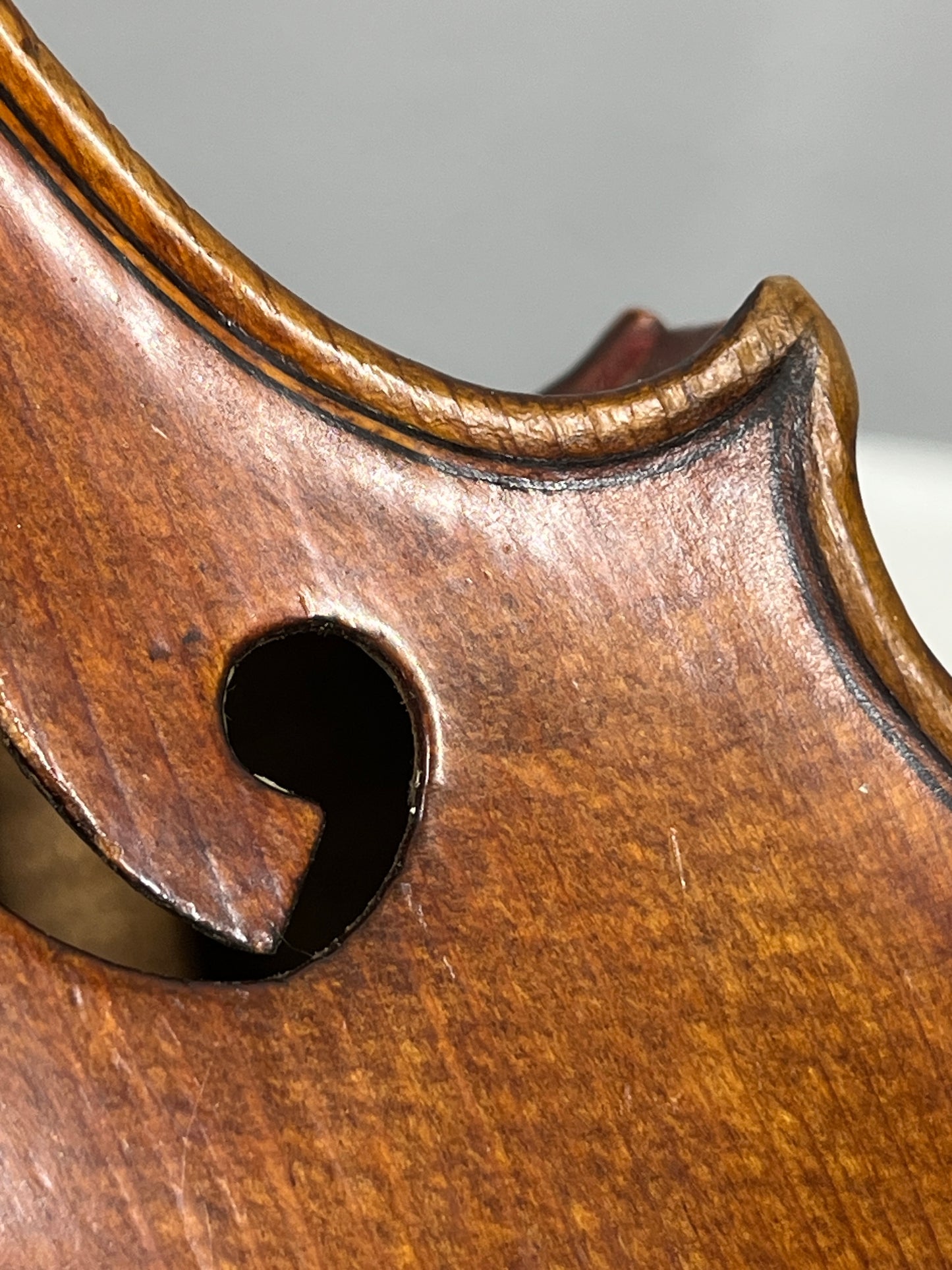 Samuel R Parker Violin 1921 Plymouth Ohio maker violin