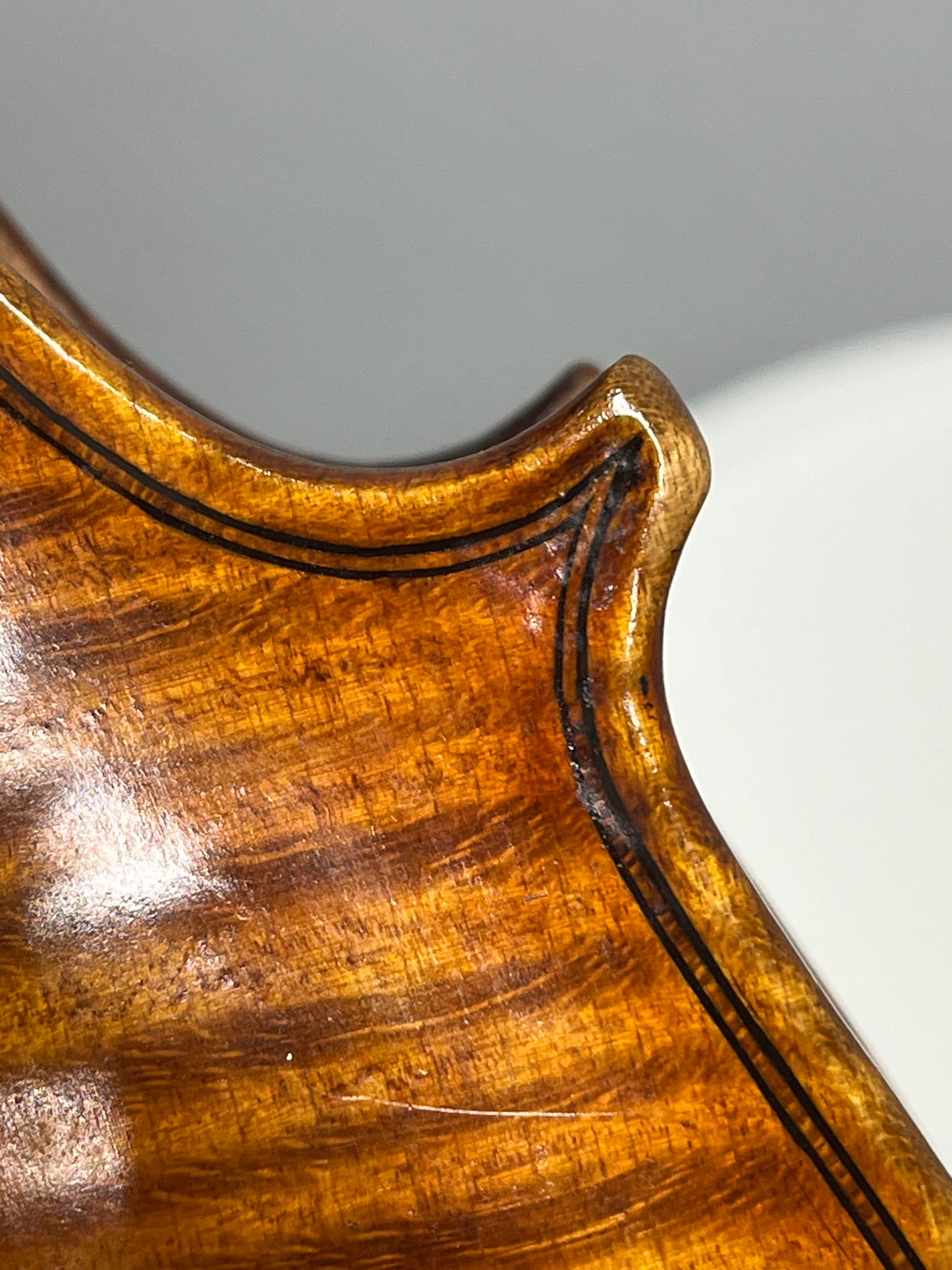 Samuel R Parker Violin 1921 Plymouth Ohio maker violin
