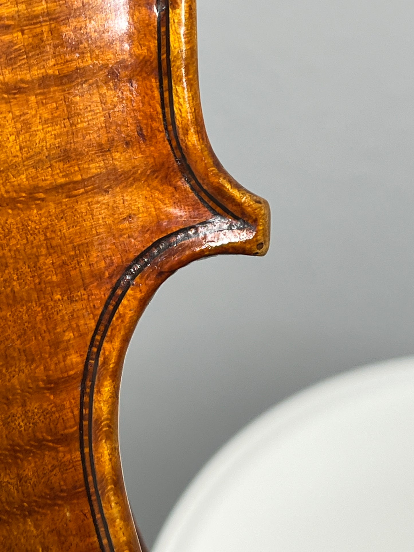 Samuel R Parker Violin 1921 Plymouth Ohio maker violin