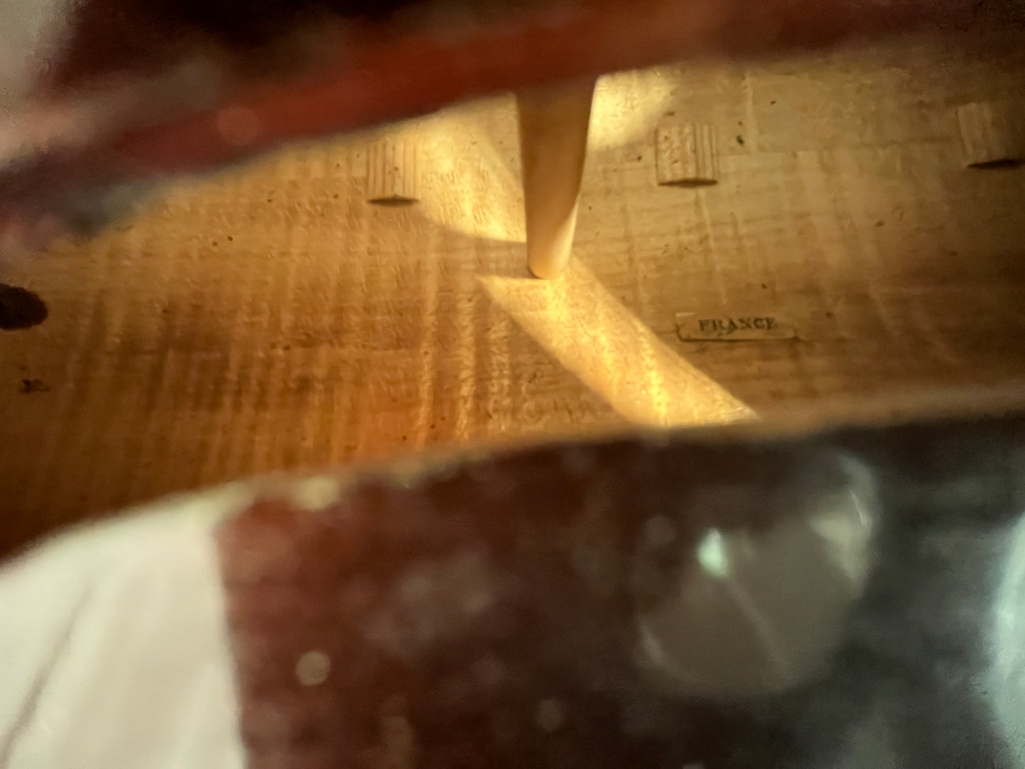 Flamed H. Denis France Stradivarius copy c. 1900-1930 France Full Size 4/4