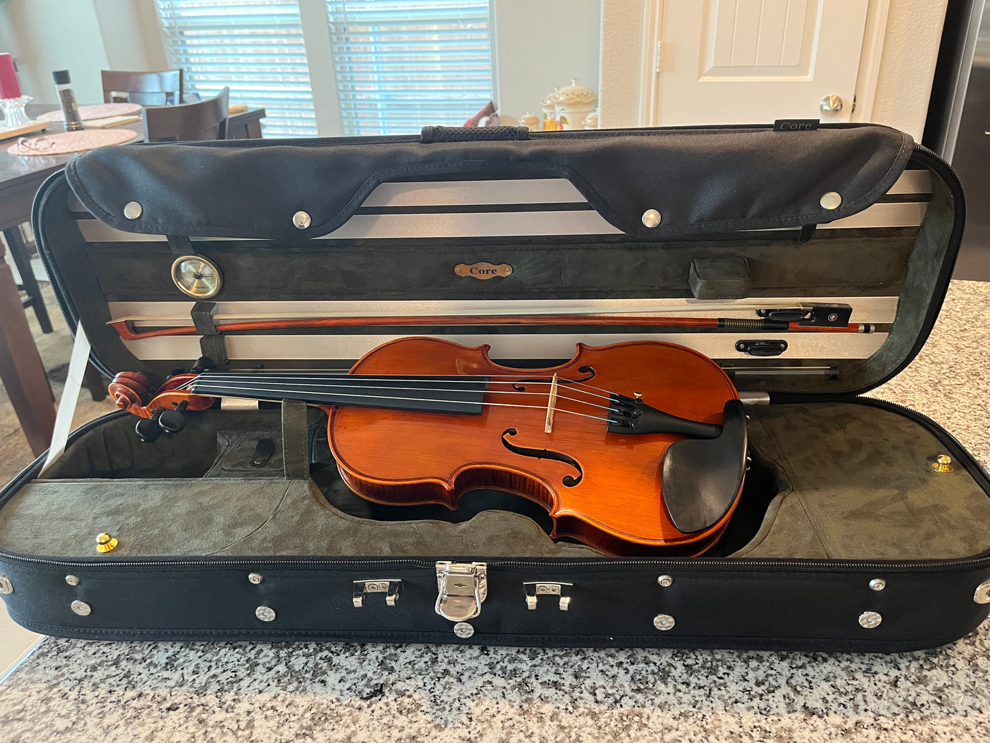 *Demo - Single piece back Otto Benjamin violin 4/4 - Likely made by Eastman Strings ML-405 2014 full size