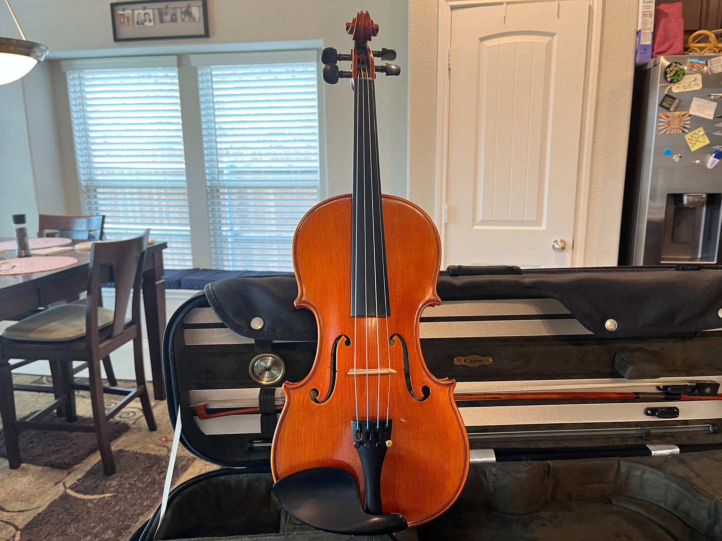 *Demo - Single piece back Otto Benjamin violin 4/4 - Likely made by Eastman Strings ML-405 2014 full size