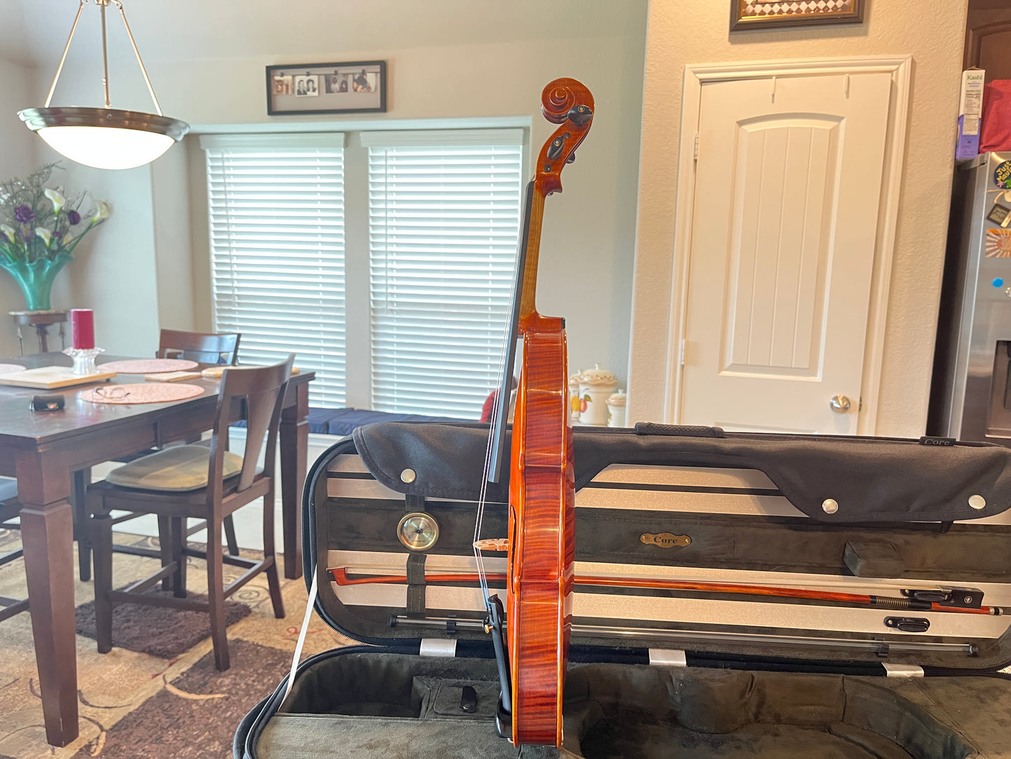 *Demo - Single piece back Otto Benjamin violin 4/4 - Likely made by Eastman Strings ML-405 2014 full size
