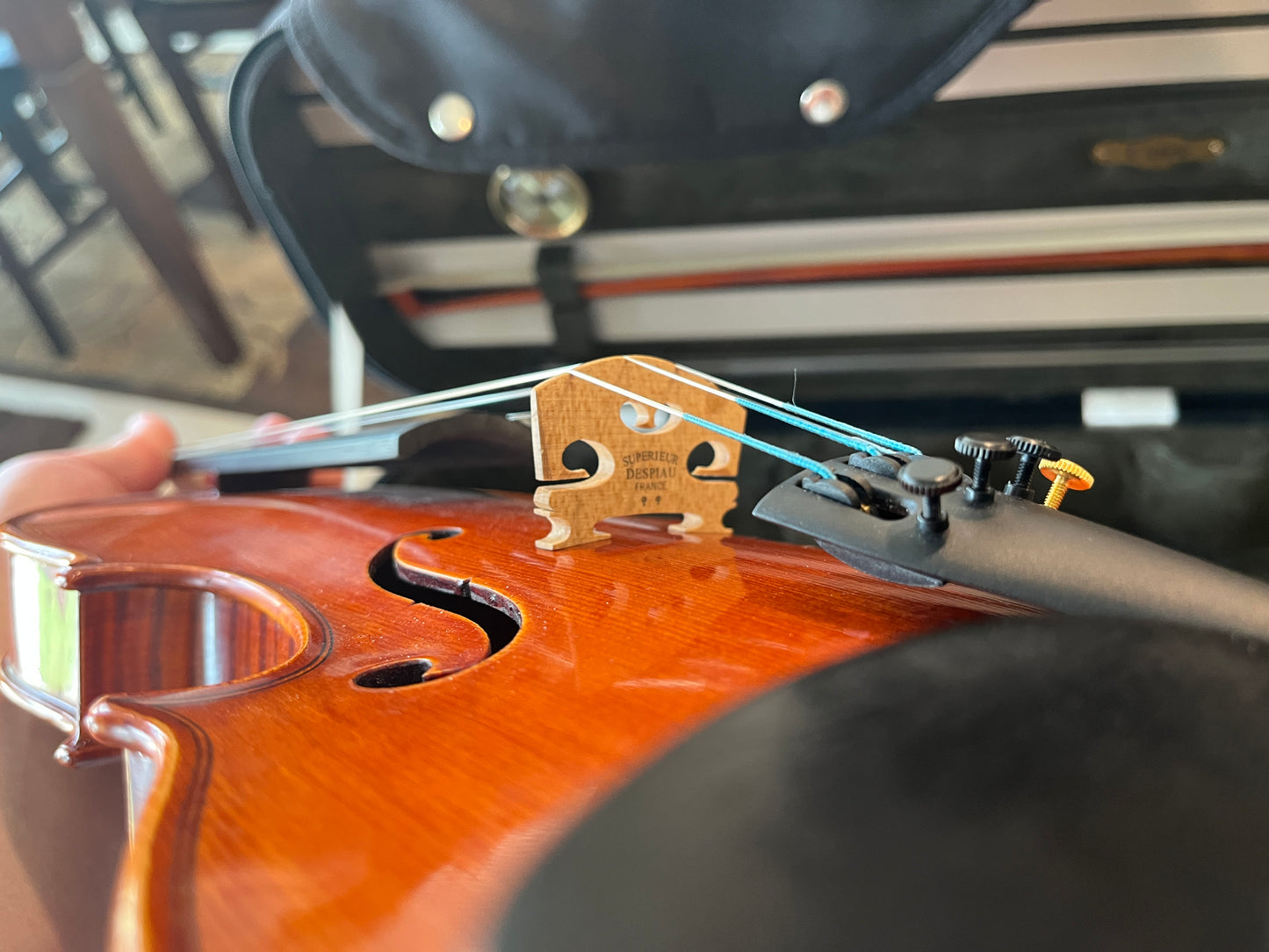 *Demo - Single piece back Otto Benjamin violin 4/4 - Likely made by Eastman Strings ML-405 2014 full size