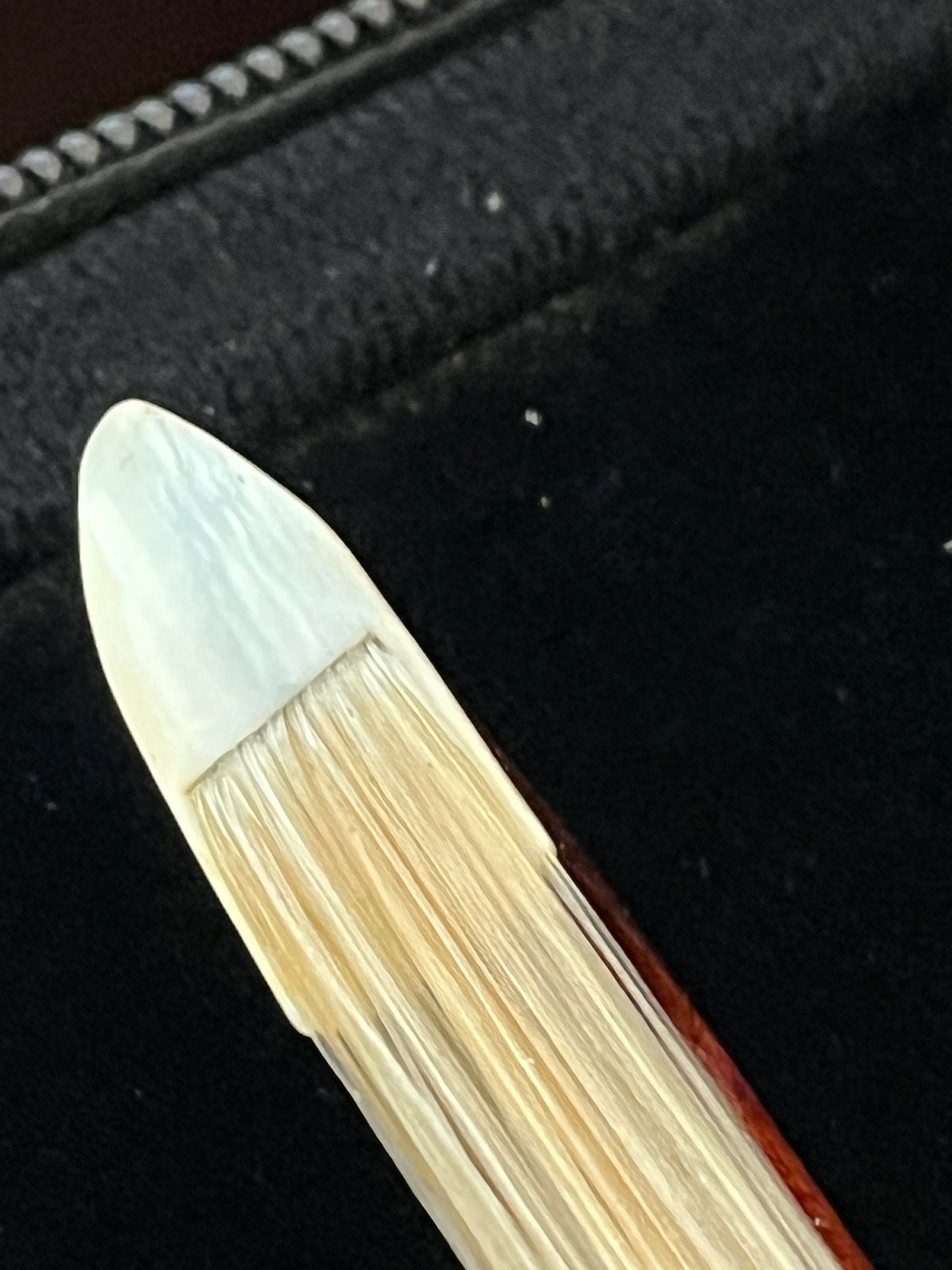 Unbranded German Violin bow 57.4 grams approx c. 1900 Vintage antique Pernambuco