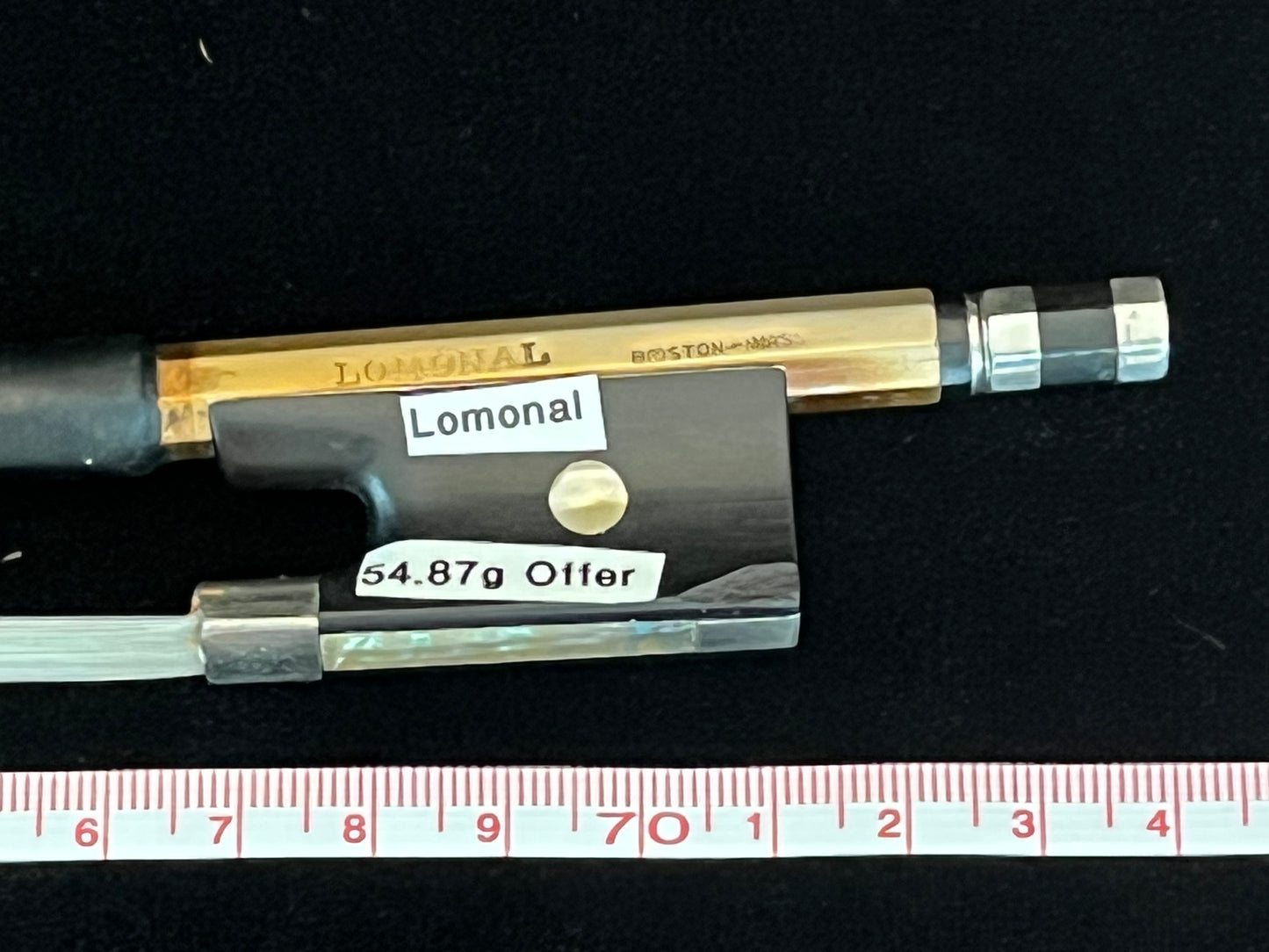 Lomonal Metal alloy bow c. 1940 Ultra rare