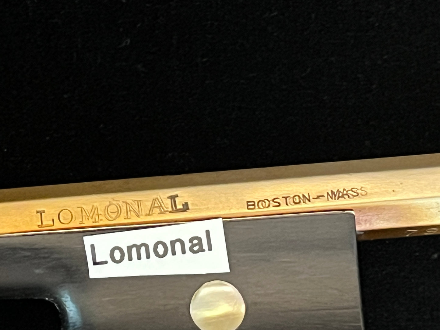 Lomonal Metal alloy bow c. 1940 Ultra rare