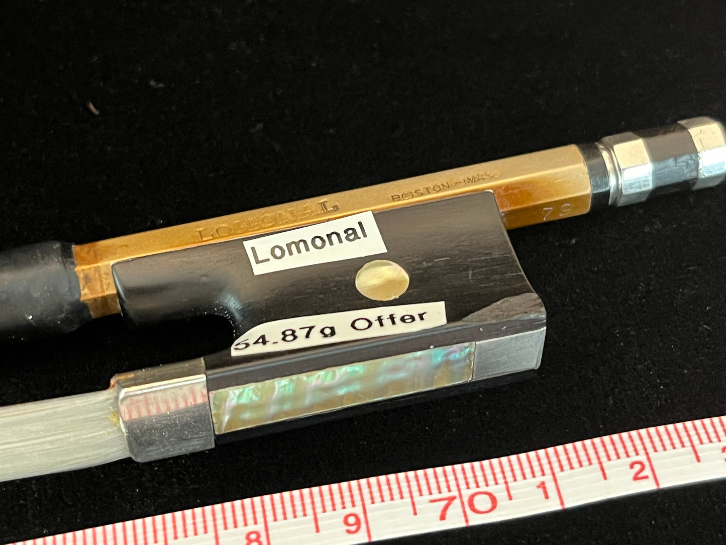 Lomonal Metal alloy bow c. 1940 Ultra rare