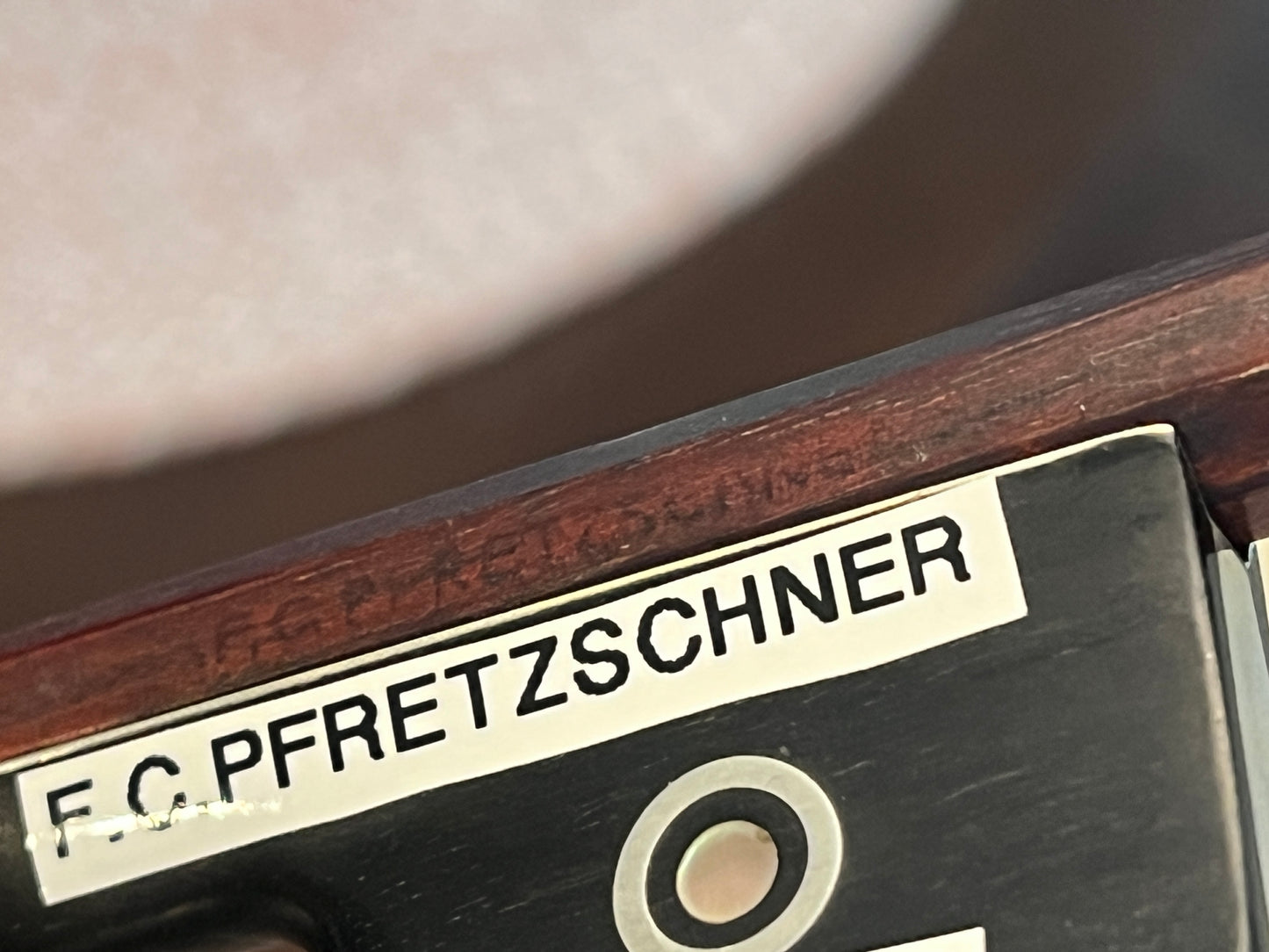 FC Pfretzschner stamped Violin bow vintage antique 60.79 grams approx