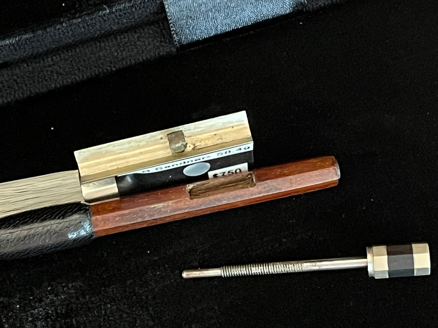 AR Sandner Violin / Fiddle bow c. 1940 Vintage antique