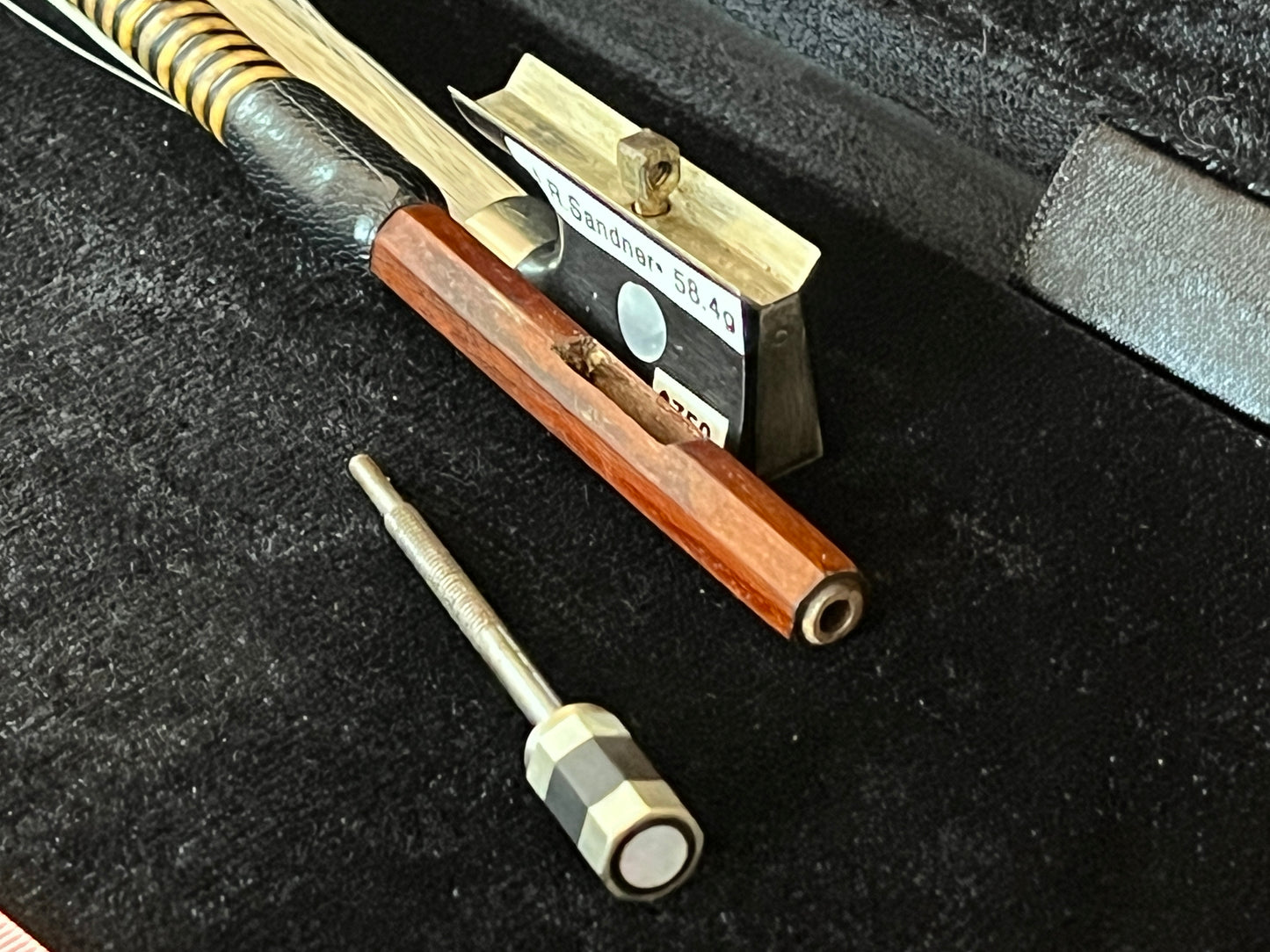 AR Sandner Violin / Fiddle bow c. 1940 Vintage antique