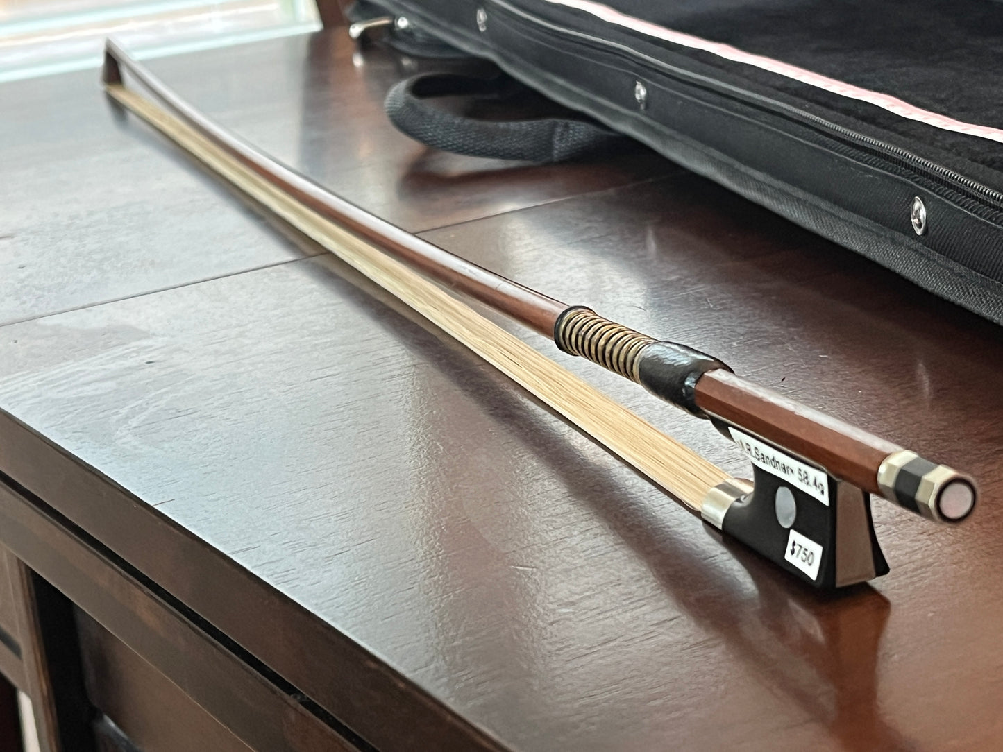 AR Sandner Violin / Fiddle bow c. 1940 Vintage antique