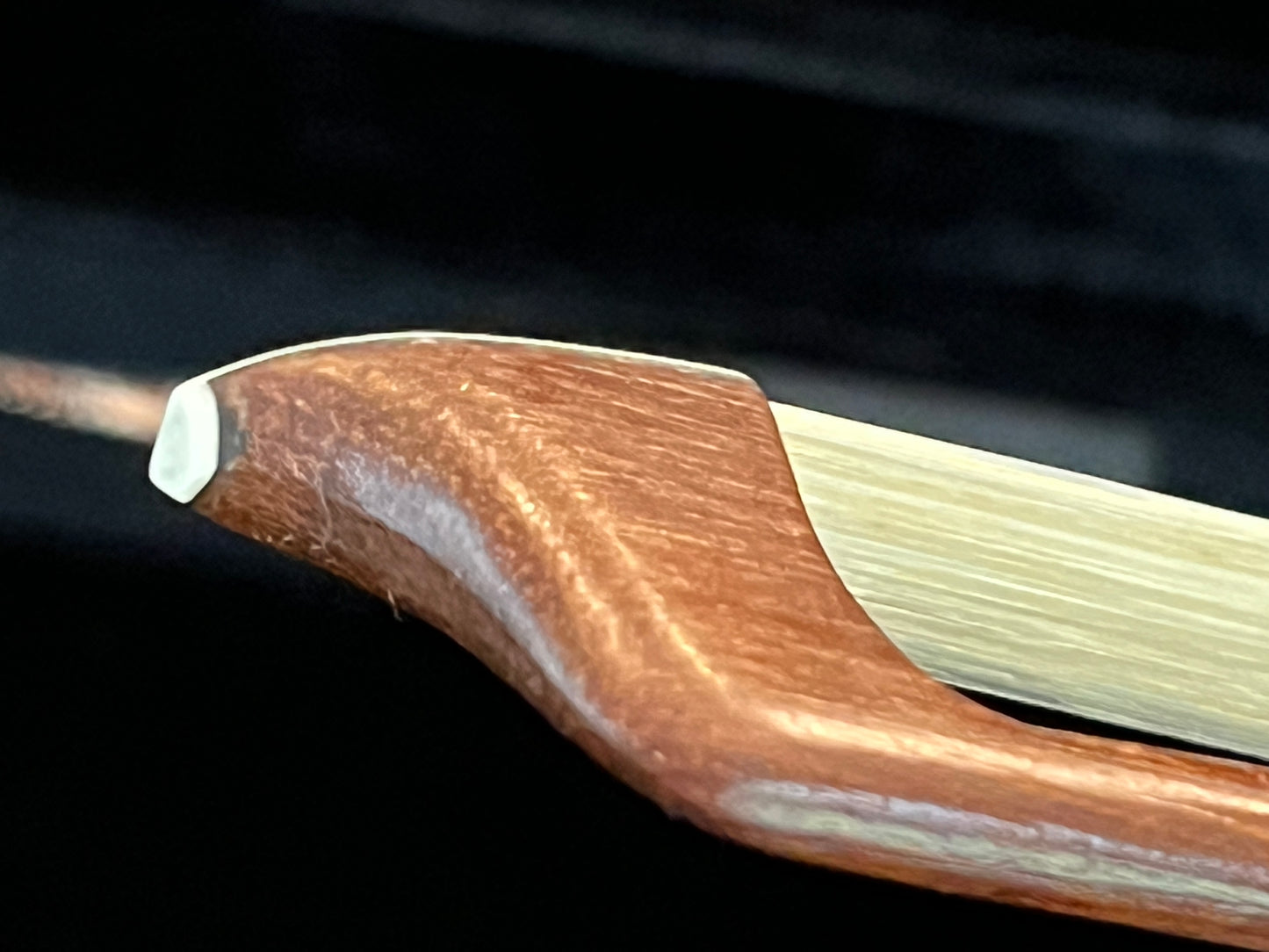 Antique vintage Conrad Gotz*** 3 star Violin Bow - grafted, repaired, and just a bit longer