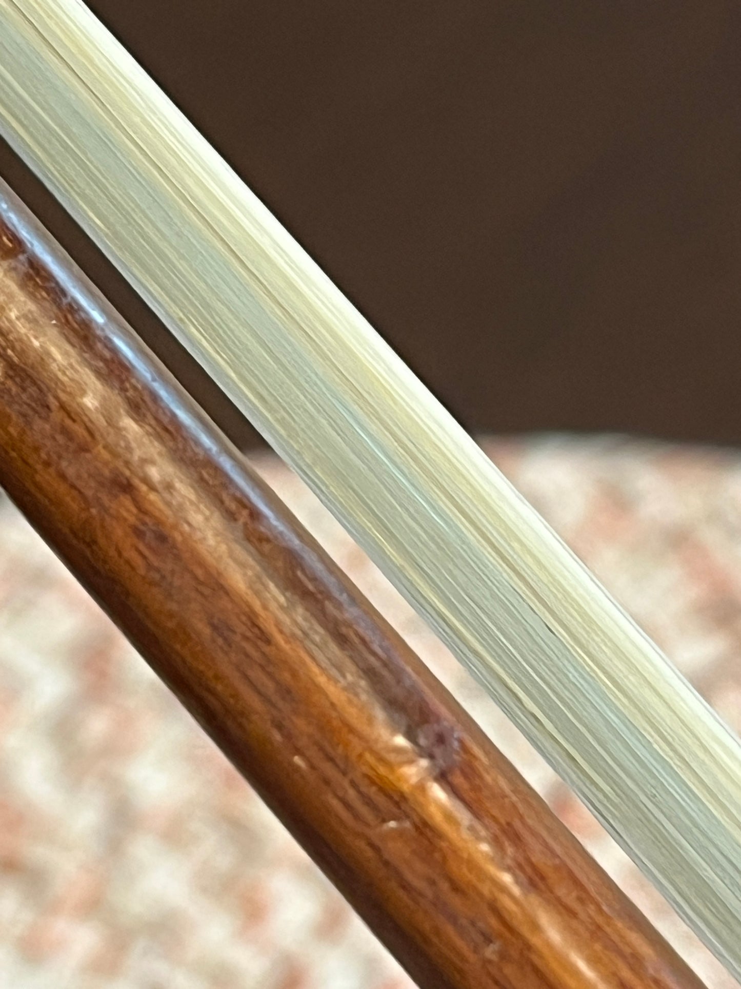 Antique vintage Conrad Gotz*** 3 star Violin Bow - grafted, repaired, and just a bit longer