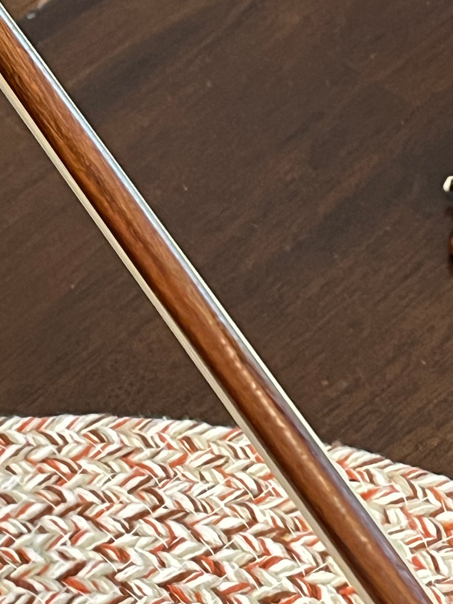 Antique vintage Conrad Gotz*** 3 star Violin Bow - grafted, repaired, and just a bit longer