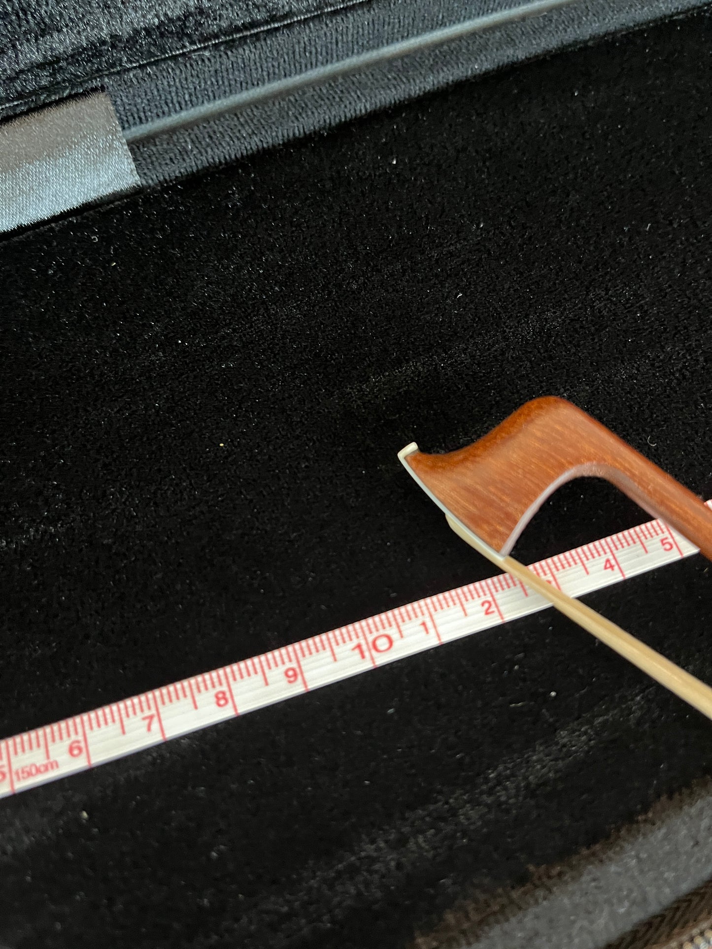 Antique vintage Conrad Gotz*** 3 star Violin Bow - grafted, repaired, and just a bit longer