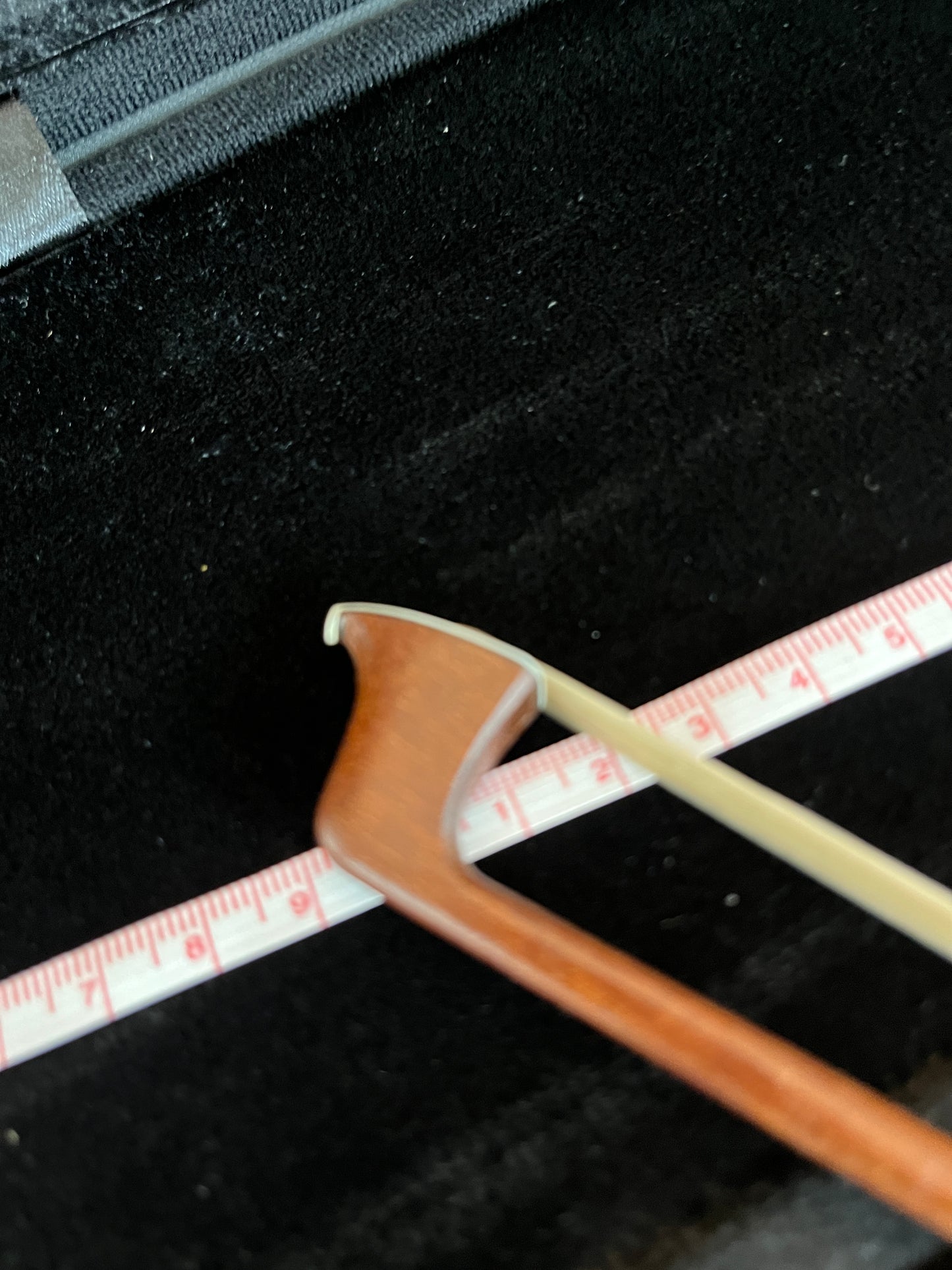 Antique vintage Conrad Gotz*** 3 star Violin Bow - grafted, repaired, and just a bit longer
