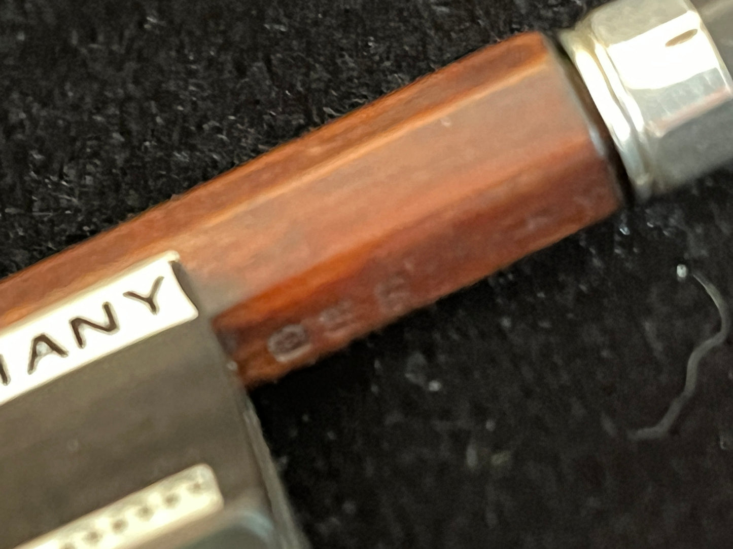 Bausch Violin Bow Vintage Antique Pernambuco arco c. 1900